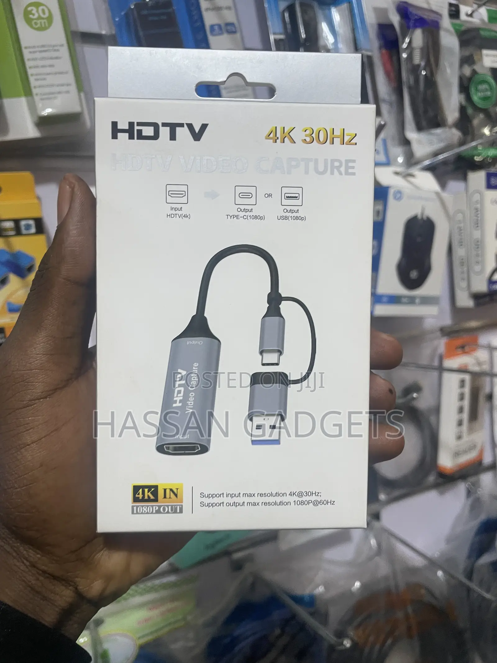 Video Capture Card, Hdmi to Usb 3.0 Type-C,