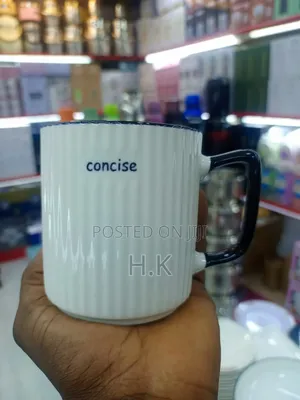 12pcs Concise Ceramic Coffee Mug From