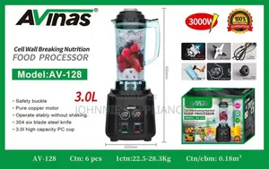 3.0l Avinas Commercial Blender/ Food Processor