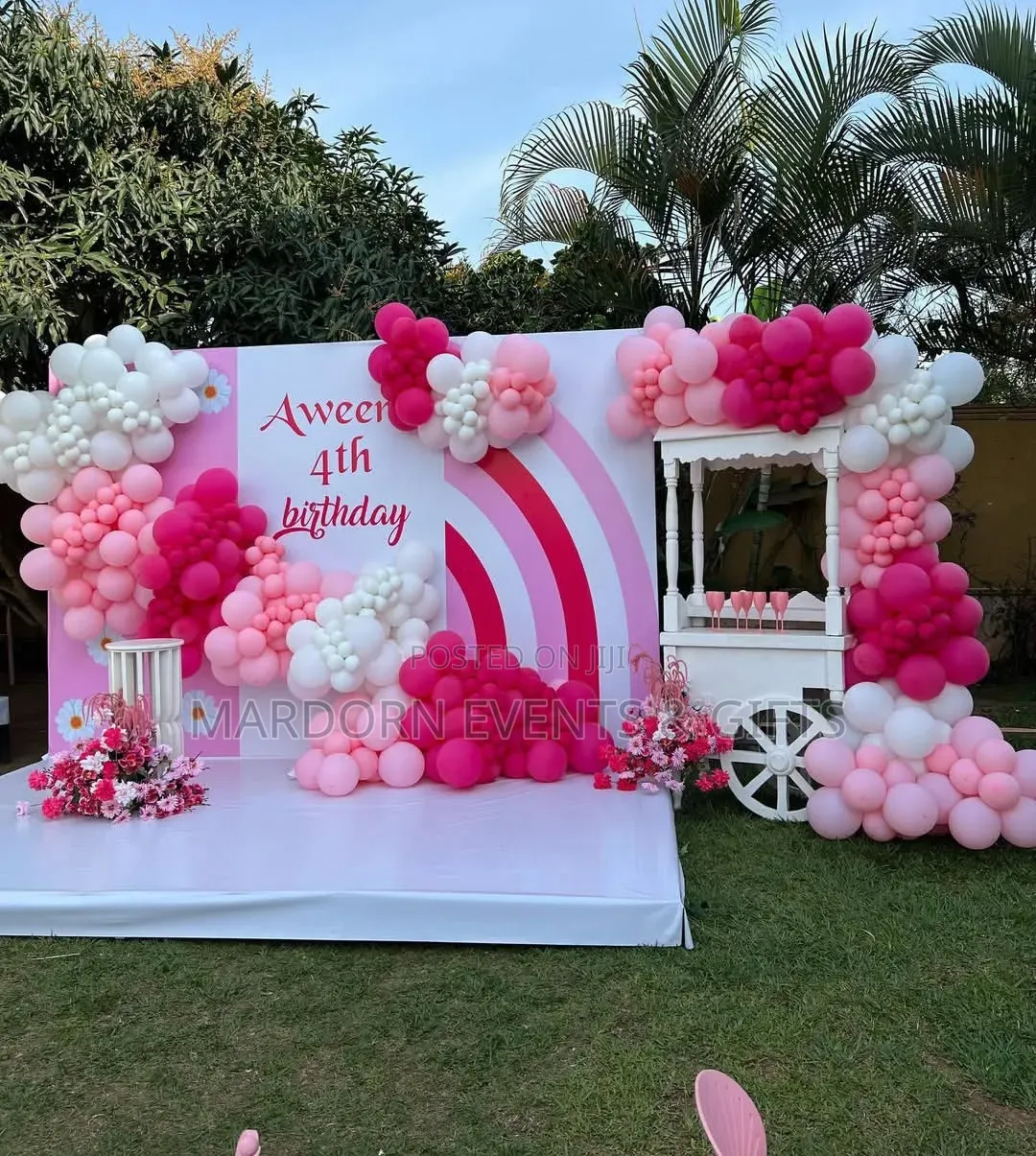 Balloon Decor Done In Preferred Colour