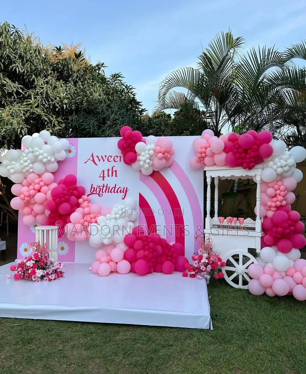 Balloon Decor Done In Preferred Colour