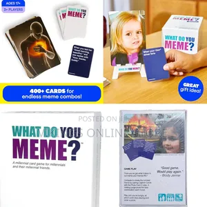 What Do You Meme Card Game to Play With Friends, Board, Card Games