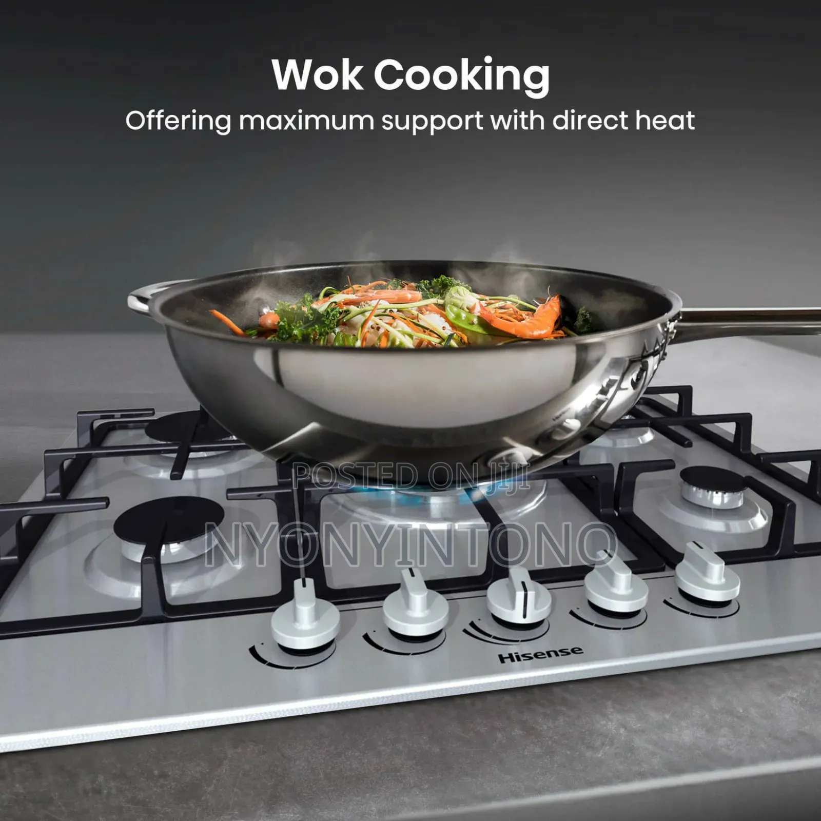 Hisense 5 Gas Hob HGH