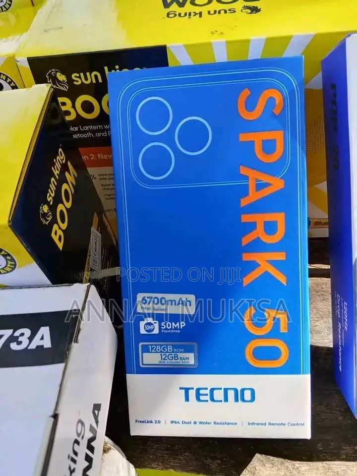 New Tecno Spark 50 128 GB Orange