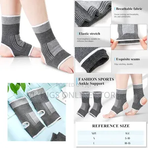 1 Pair Ankle Support Compression Kid Ankle Brace Elastic Compression