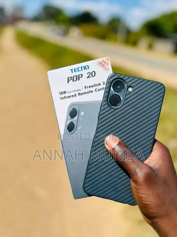 New Tecno Pop 20 128 GB Black