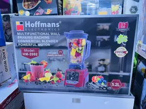 Hoffmans Electric Commercial Blender 5.2 Liters 4800 Watts