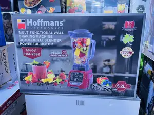 Hoffmans Electric Commercial Blender 5.2 Liters 4800 Watts