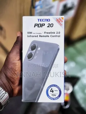 New Tecno Pop 20 128 GB Black