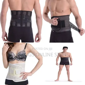 Lumbar Support Belt Abdomen Belt,Large Size Men Women Lumbar Brace