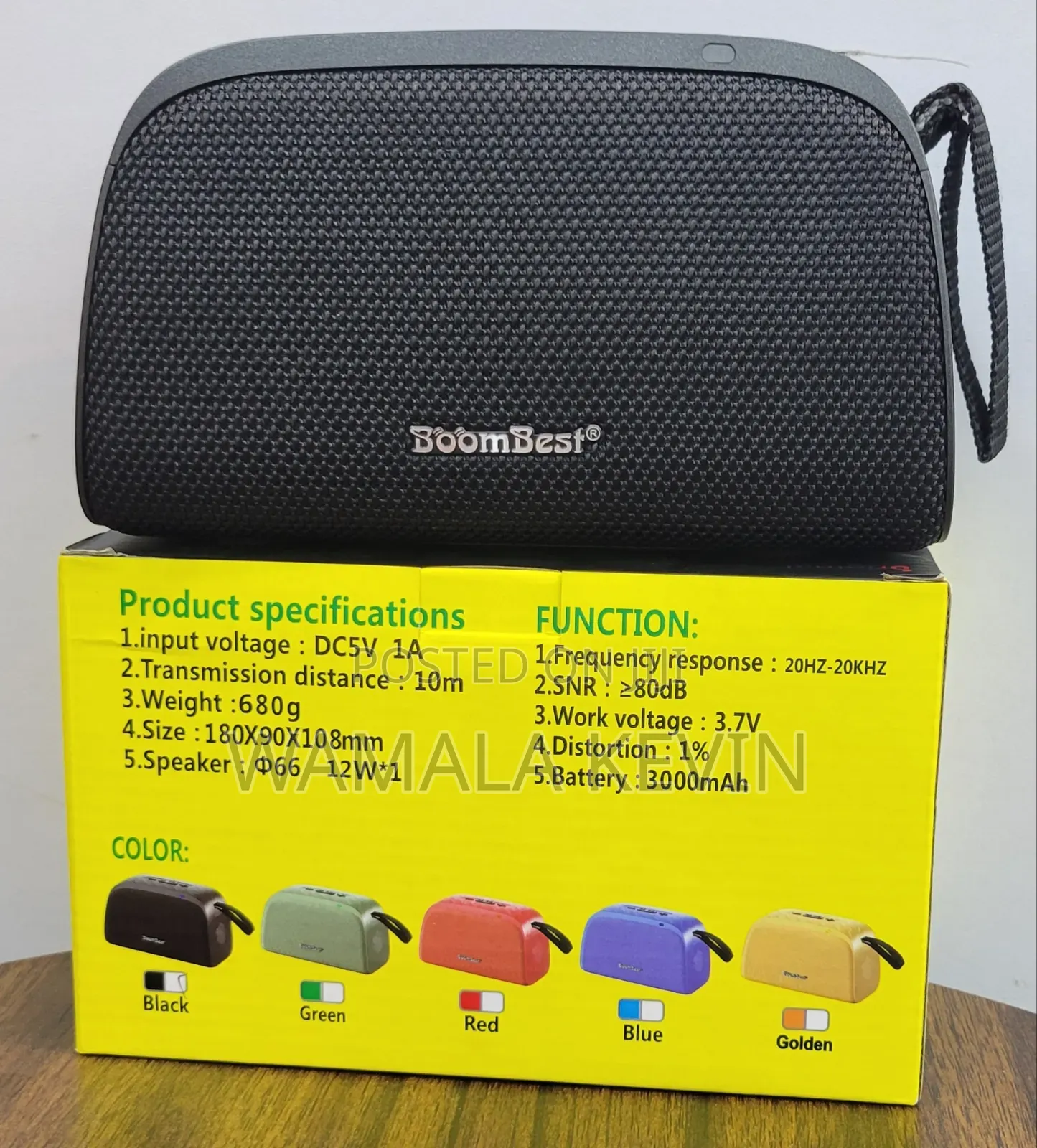 Boombest Wireless Speaker