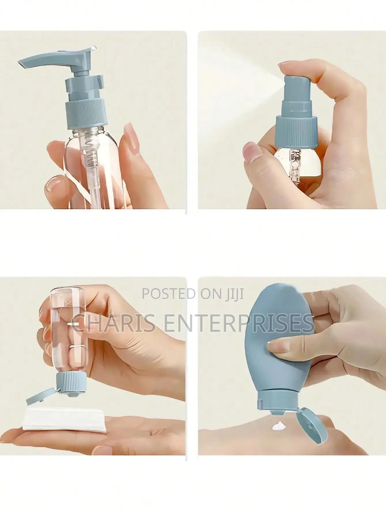 11pc Travel Bottles