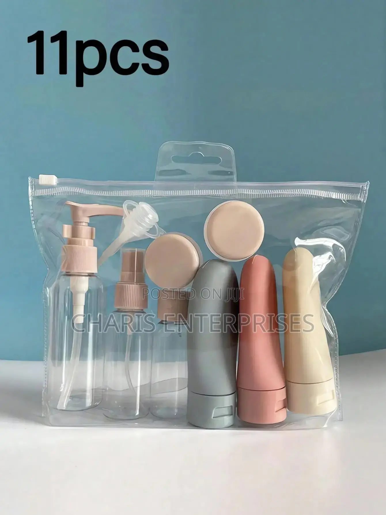 11pc Travel Bottles