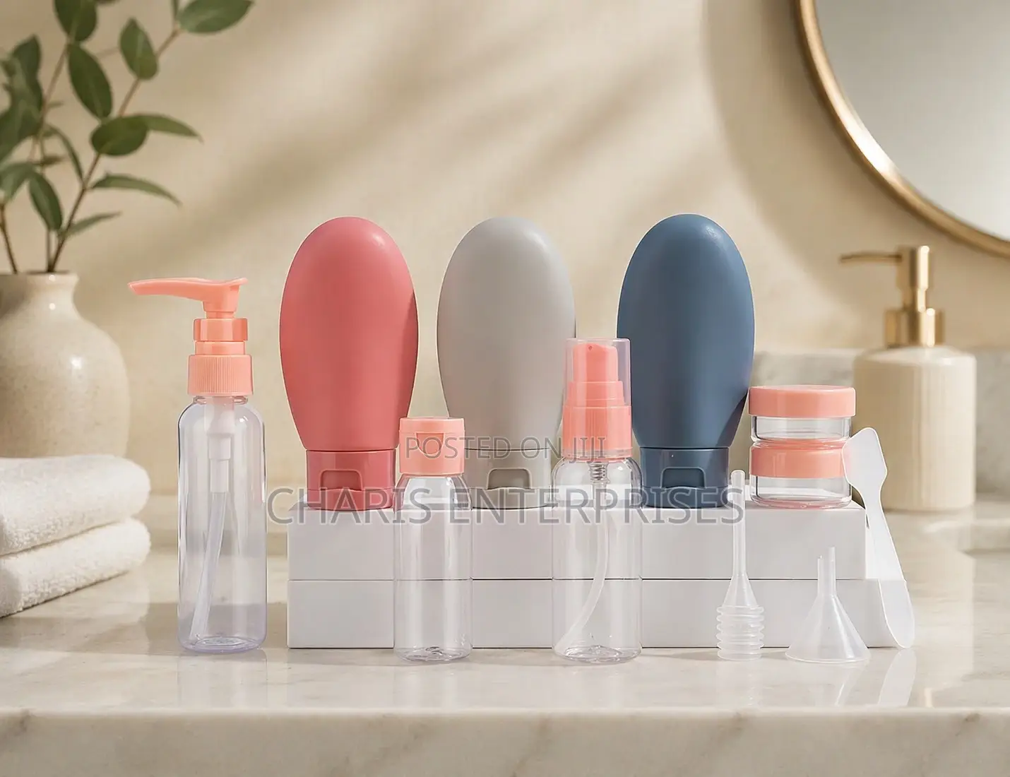 11pc Travel Bottles