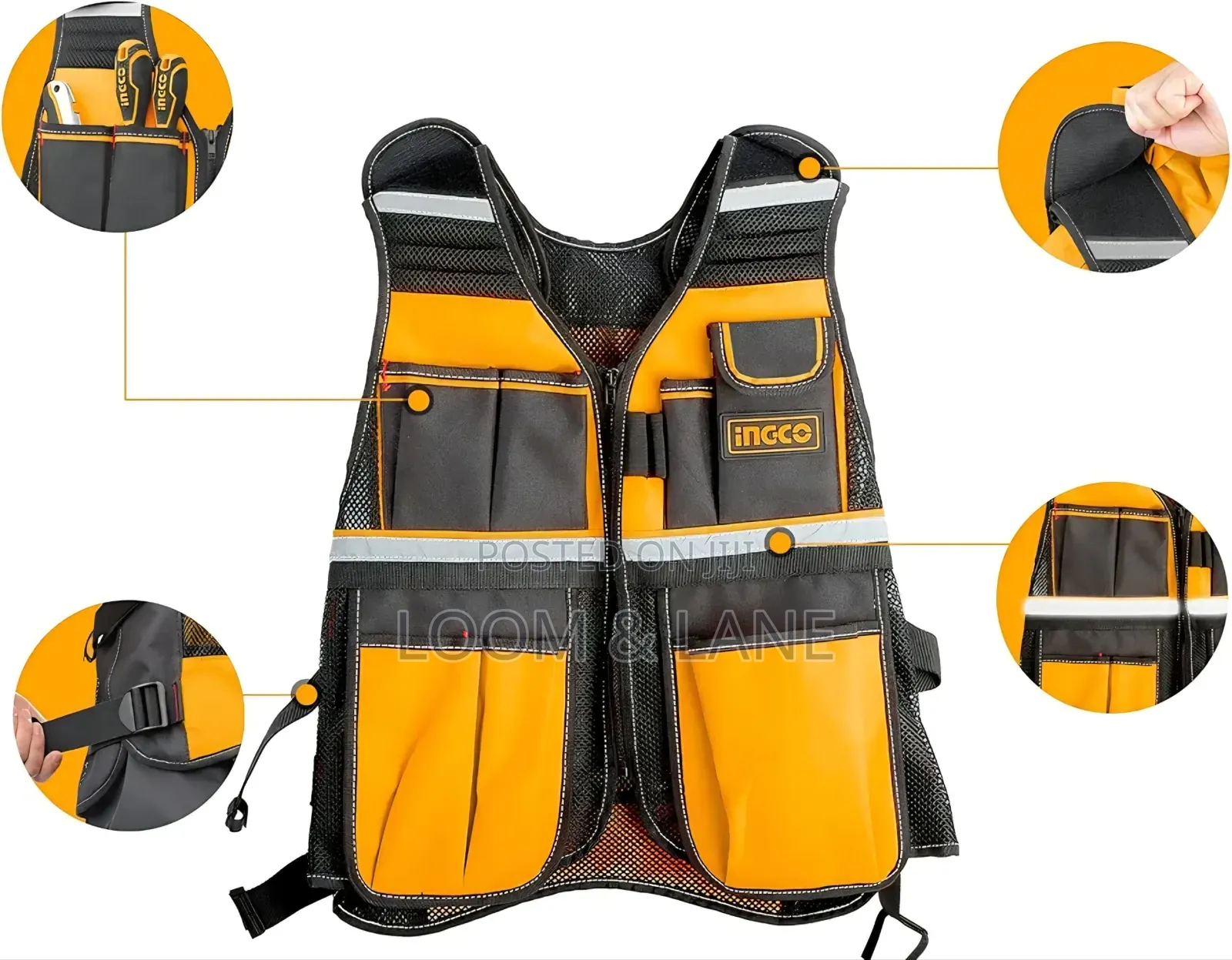 Ingco Professional Tool Kit Vest