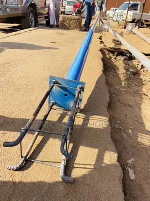 Freestanding Brandnew Long Sustainability Solar Pole