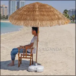 Straw Thatched Beach Umbrella Waterproof Garden Umbrella