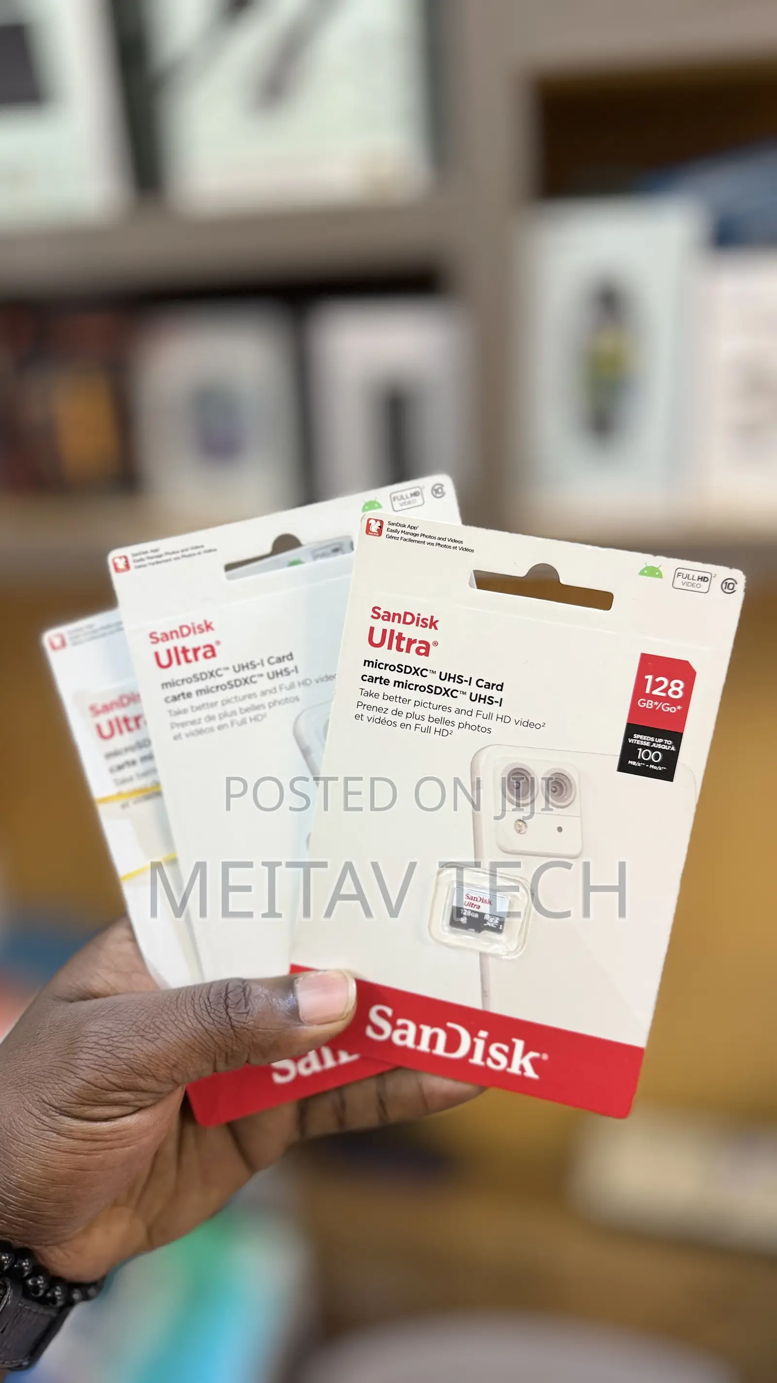 Sandisk Ultra 128gb Memory Card Class 10