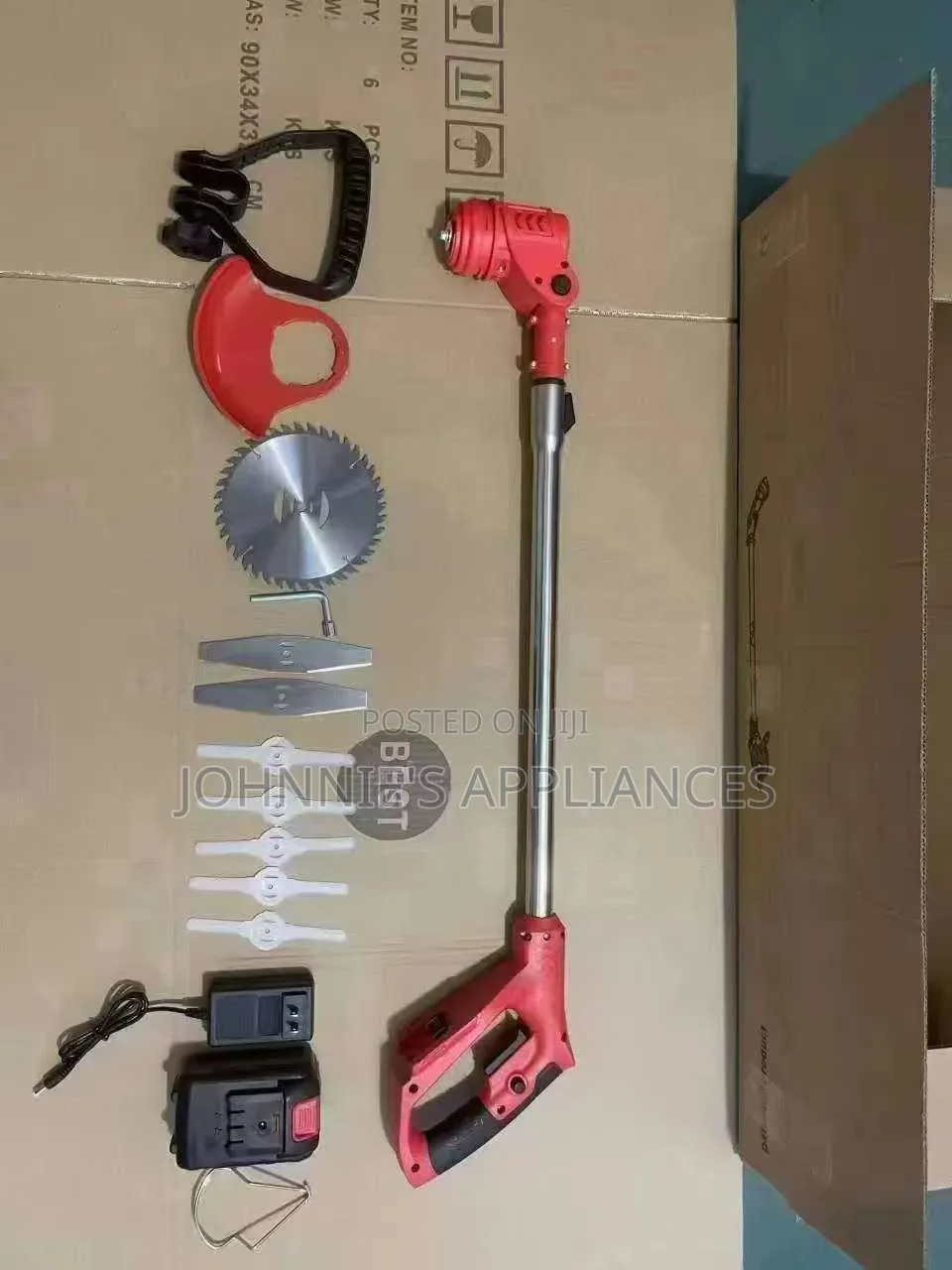 Grass Trimmer / Grass Cutter Rechargeable Machine