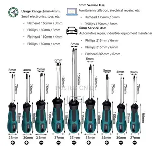 Mythco 9-Piece Magnetic Screwdriver Set