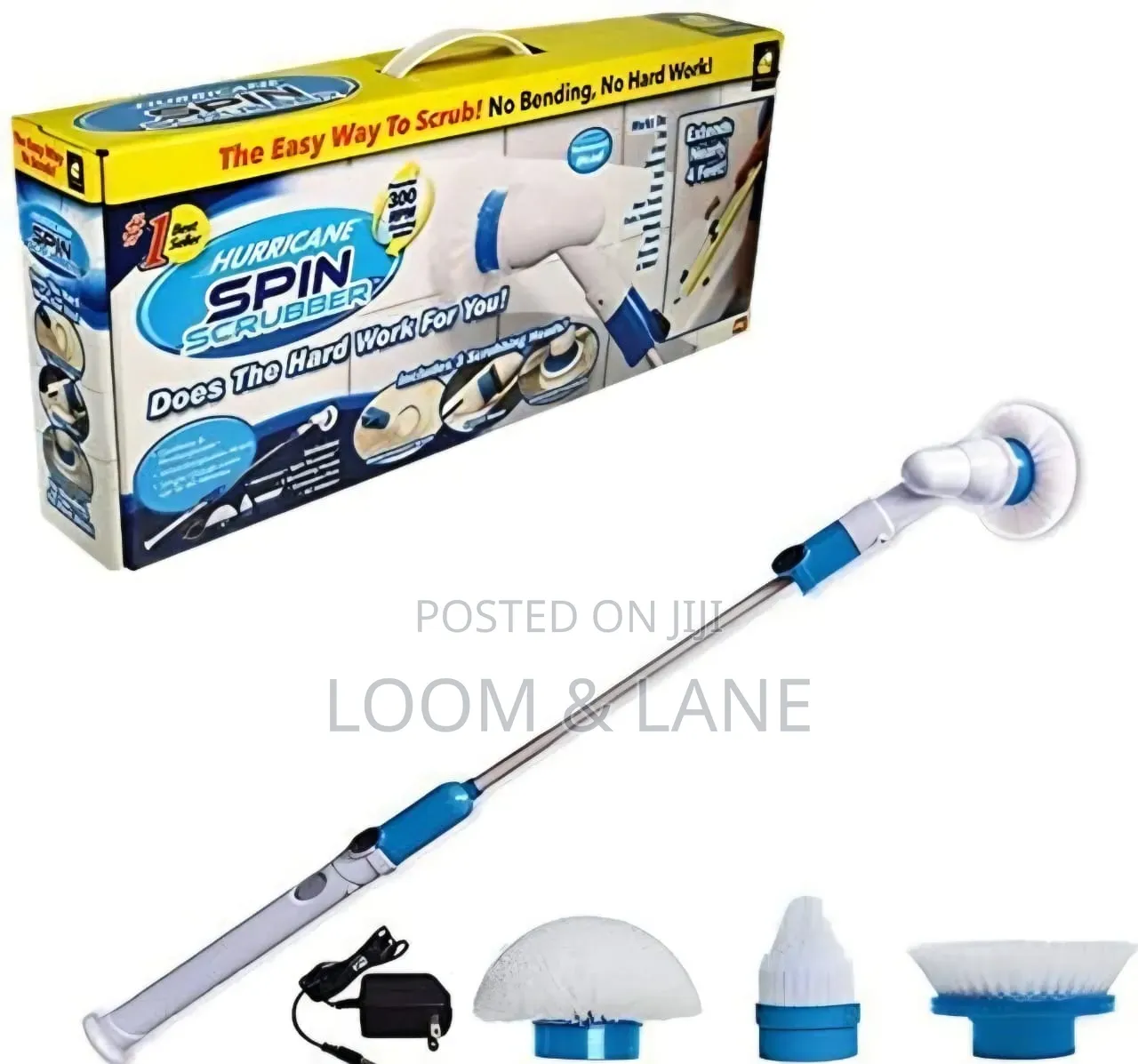 Hurricane Spin Scrubber