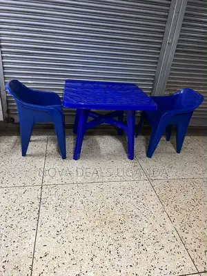 Restaurant Outdoor Plastic Chair and Plastic Table Set