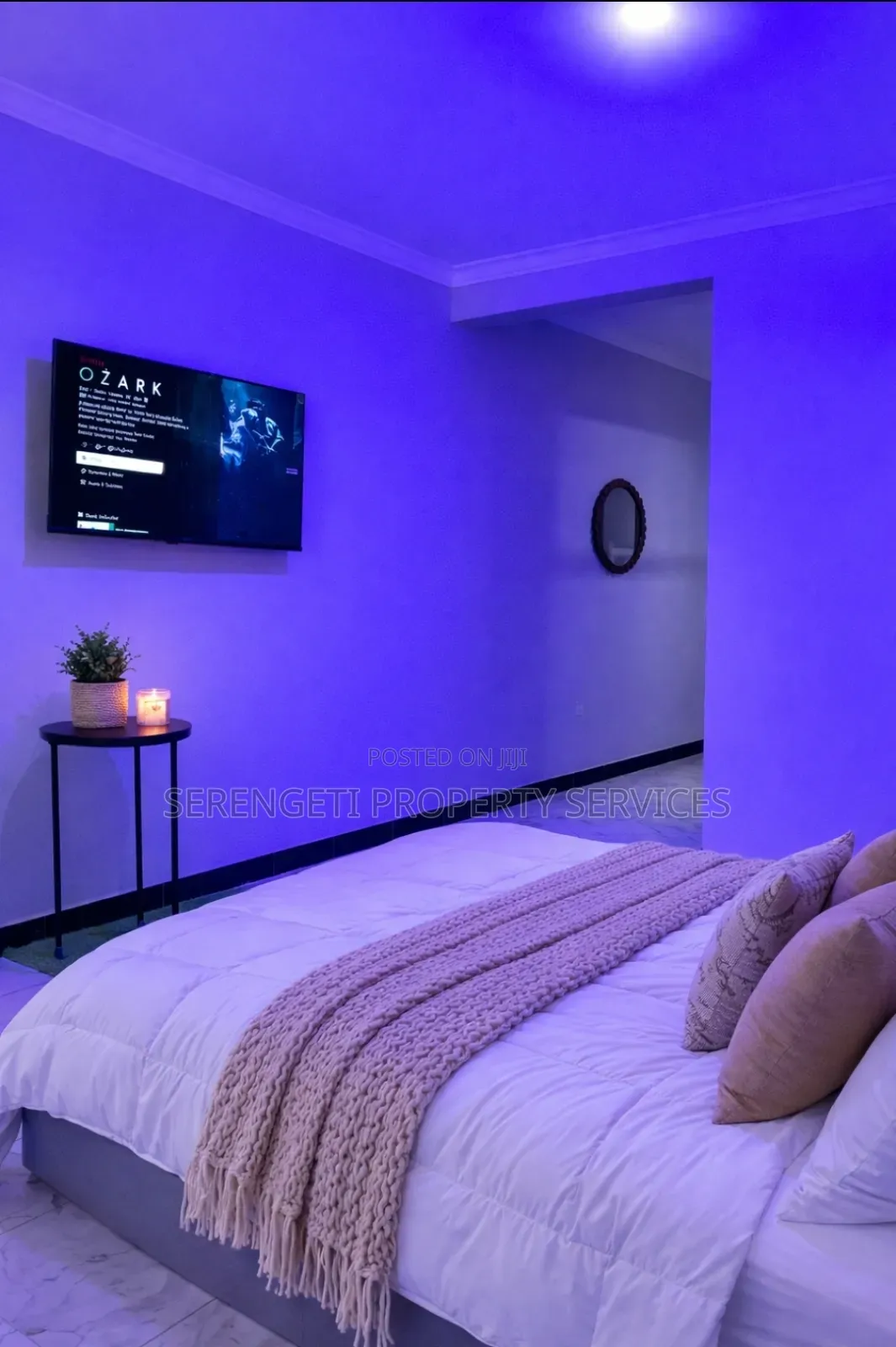 Furnished Studio Airbnb Munyonyo