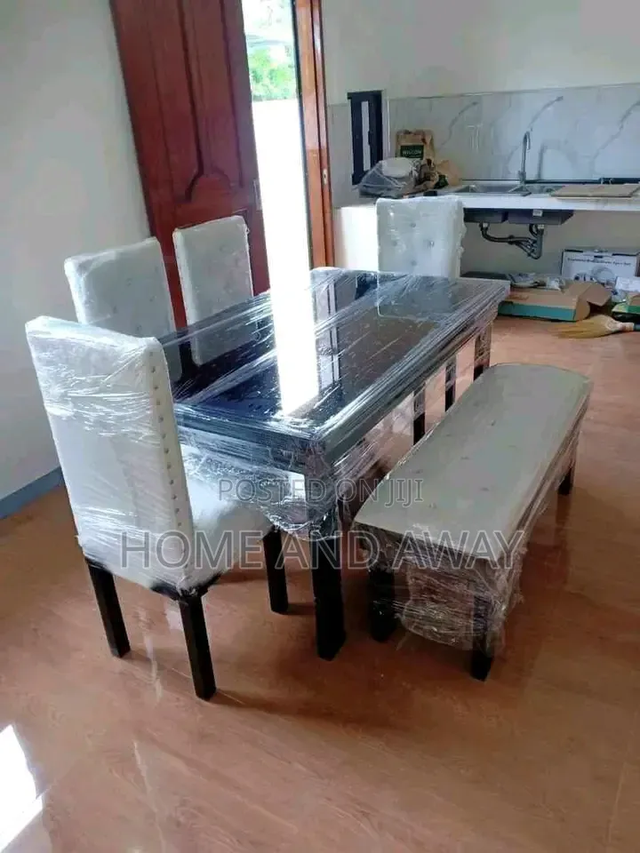 6 Seaters Dressed Benched Dining Sets in Any Colour From 2,000,000/-