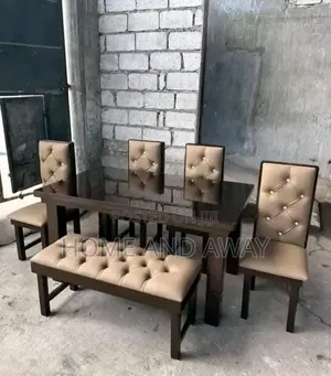 6 Seaters Dressed Benched Dining Sets in Any Colour From 2,000,000/-