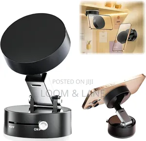 Vacuum Suction Magnetic Phone Holder