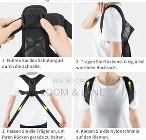 Adjustable Back Posture Corrector Belt
