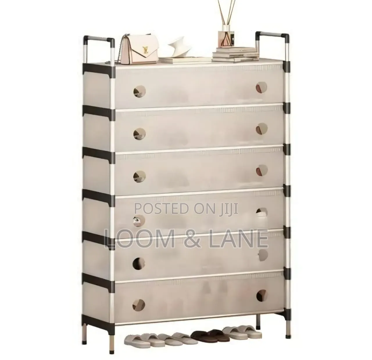 7-layer Dustproof Shoe Rack Organizer