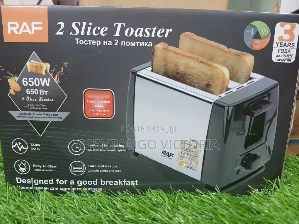 Raf 2 Slice Bread Toaster