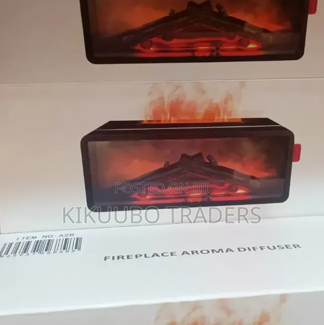 Essential Oil Diffuser, Fireplace Flame Oil Diffuser