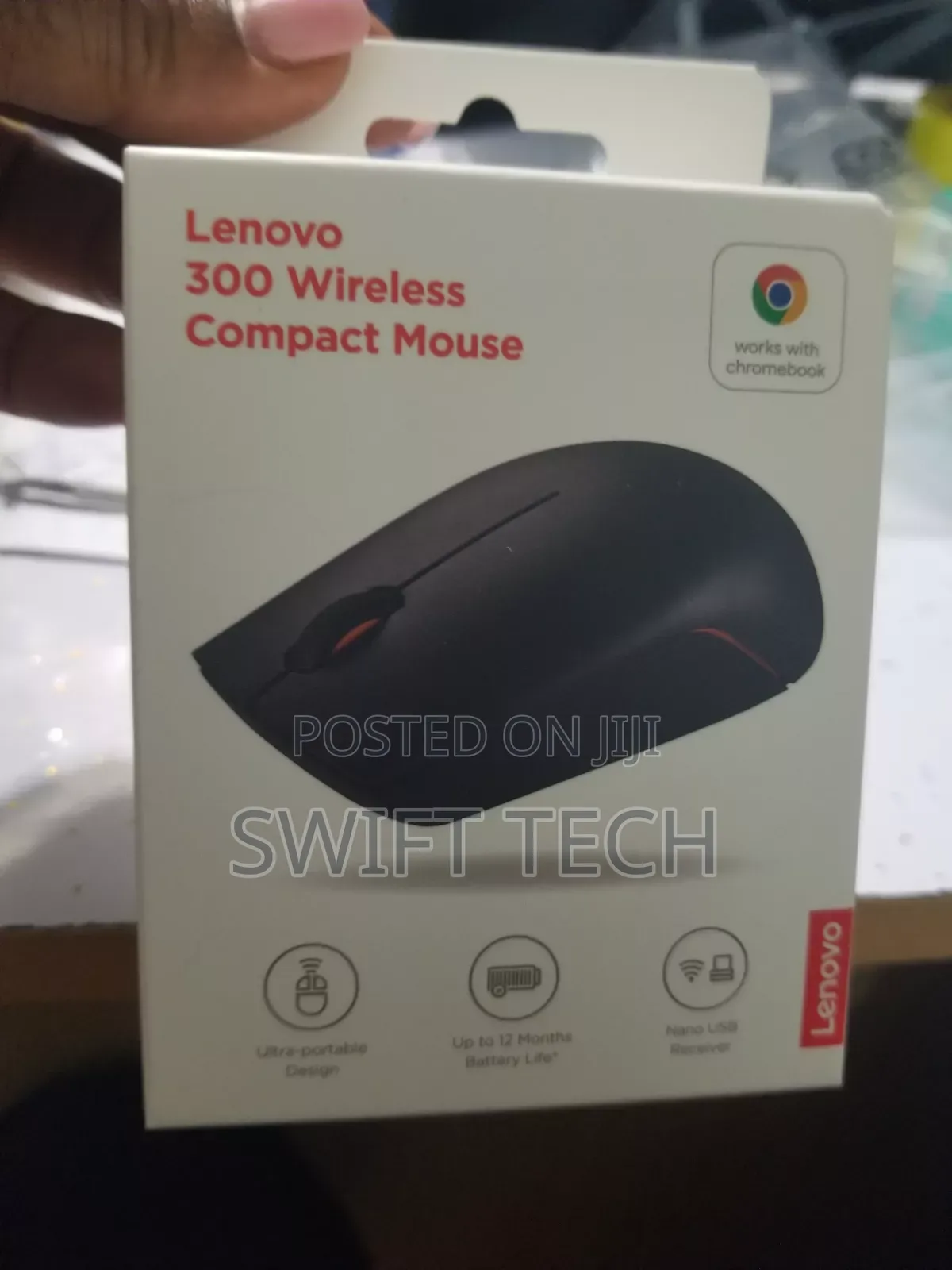 Lenovo 300 Wireless Compact Mouse