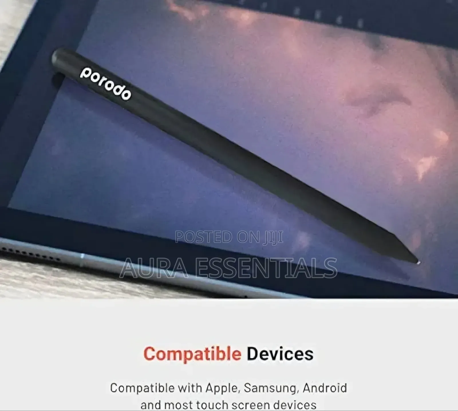 Porodo Universal Pencil Designed for Mobile Devices and Tablets.