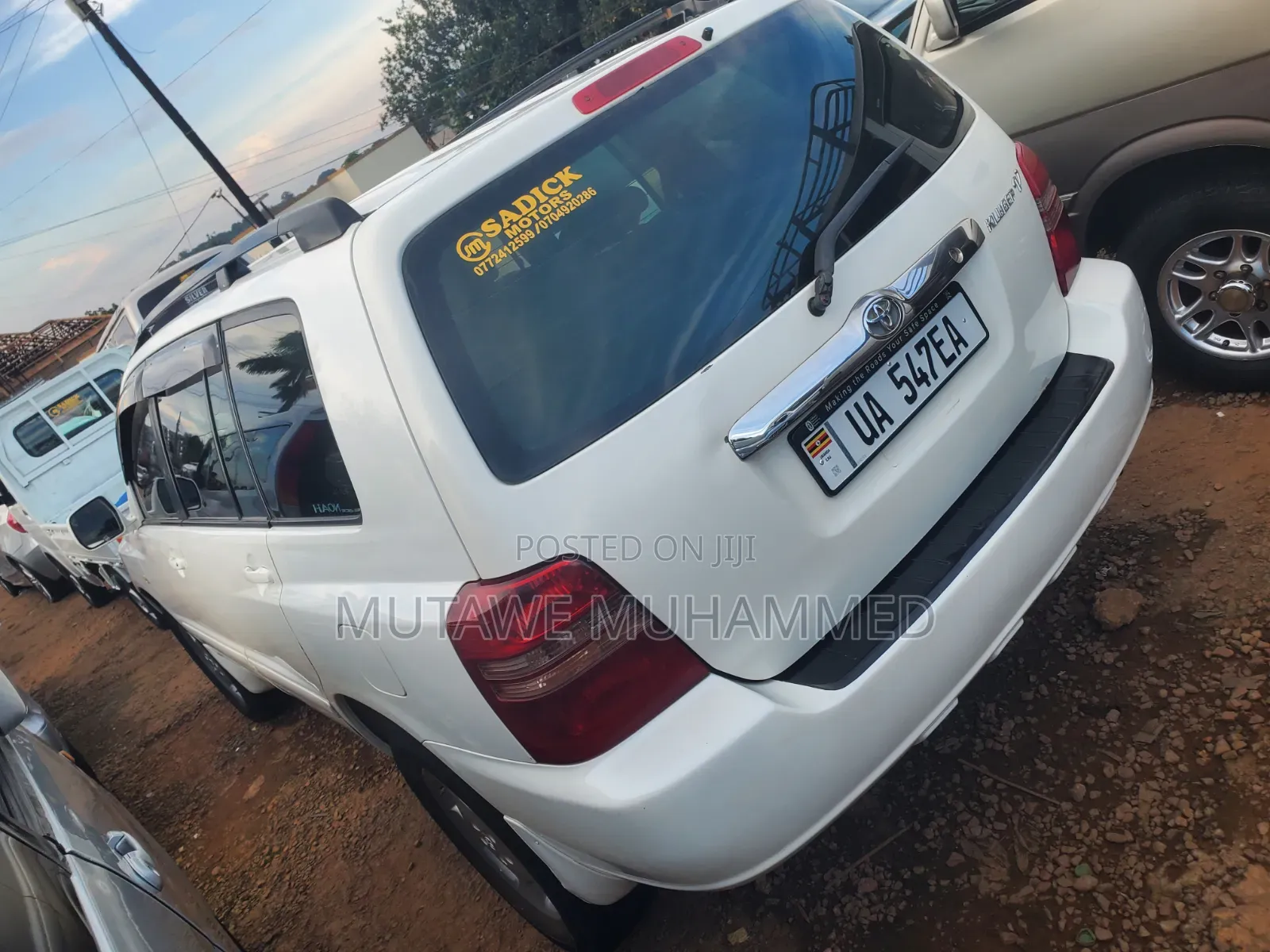 Toyota Kluger 2008 White