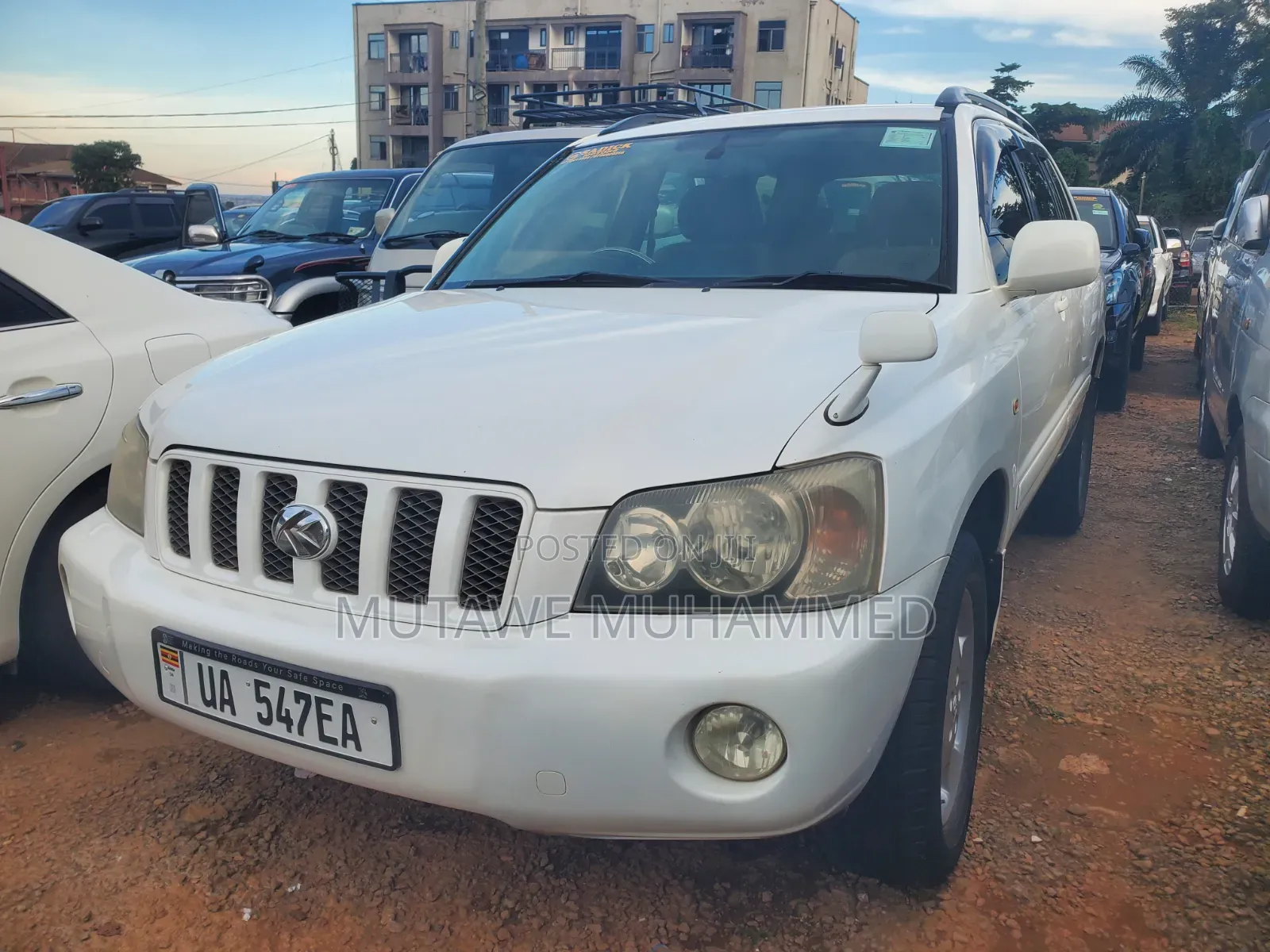Toyota Kluger 2008 White