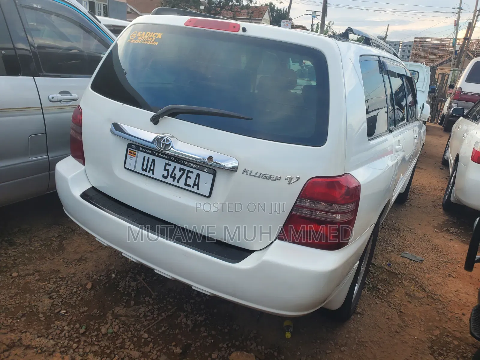 Toyota Kluger 2008 White