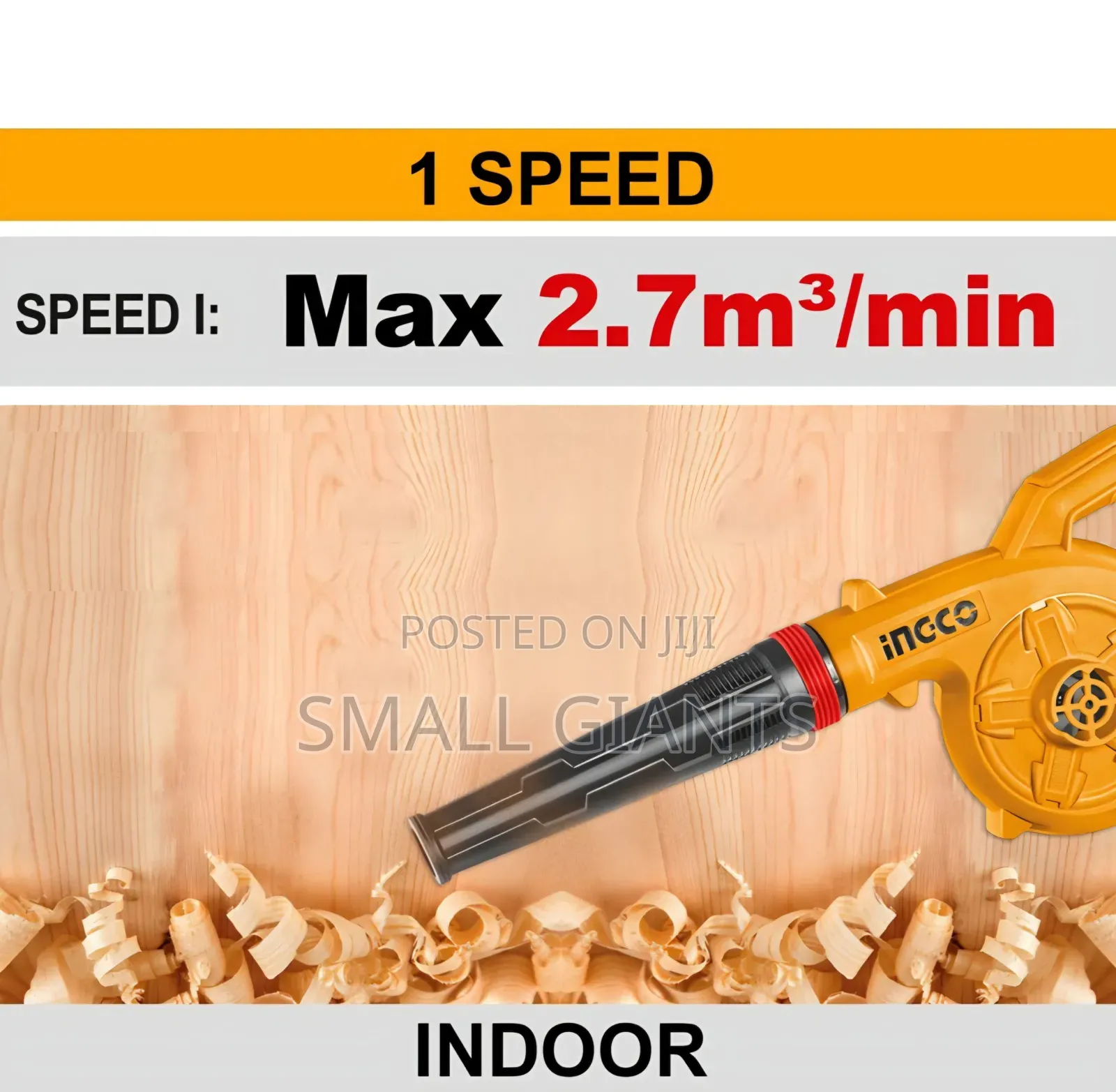 Ingco 20v Li-Ion Cordless Blower 3