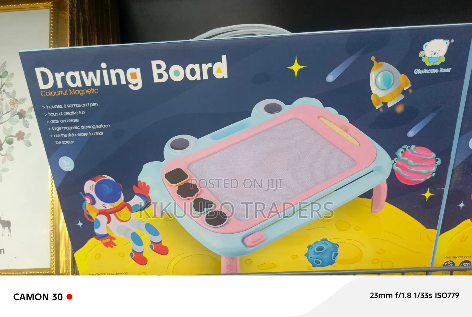 Magnetic Drawing Board for Kids