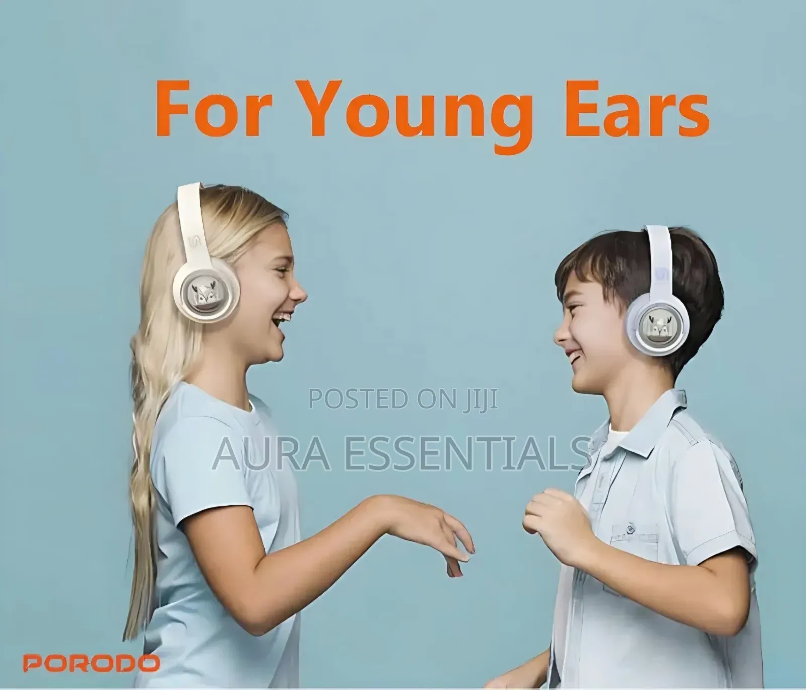 Porodo Soundtec Moose Wireless Kids Headphones.
