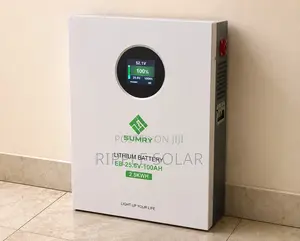 2.5kwh Lithium Battery 25.6v 100ah Sumry Touch Screen Kampala