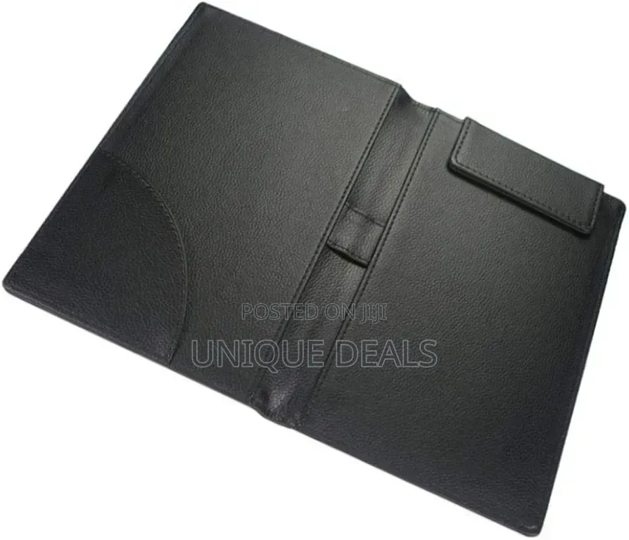 Pu Leather Menus Resume Portfolio Contract Folder