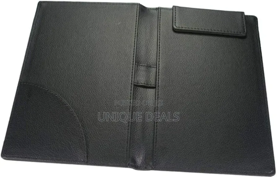 Pu Leather Menus Resume Portfolio Contract Folder