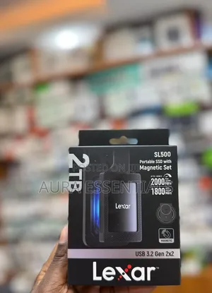 Lexar Sl500 Portable Ssd With Magnetic Set