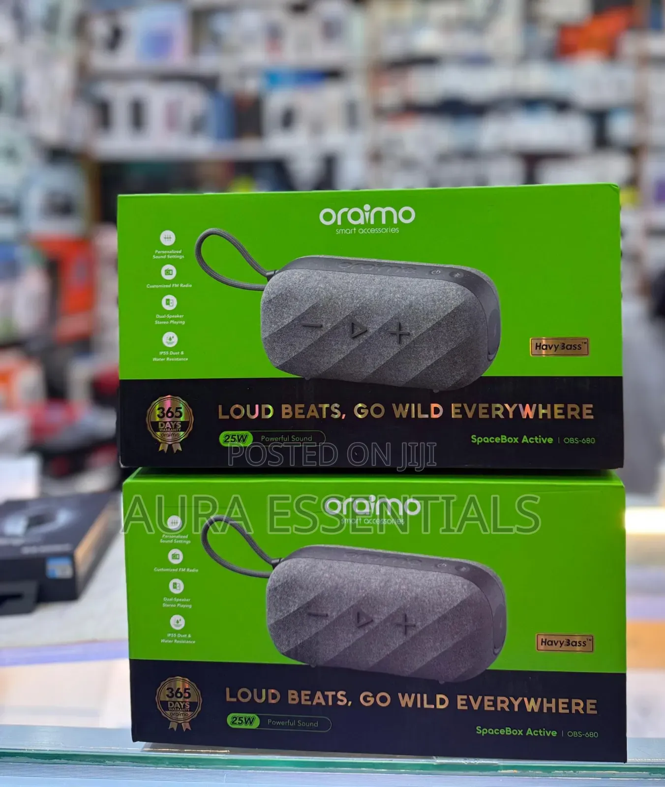 Oraimo Spacebox Active Portable Wireless Speaker