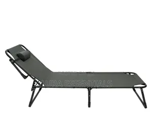 Adjustable Folding Sun Lounger or Camping Bed