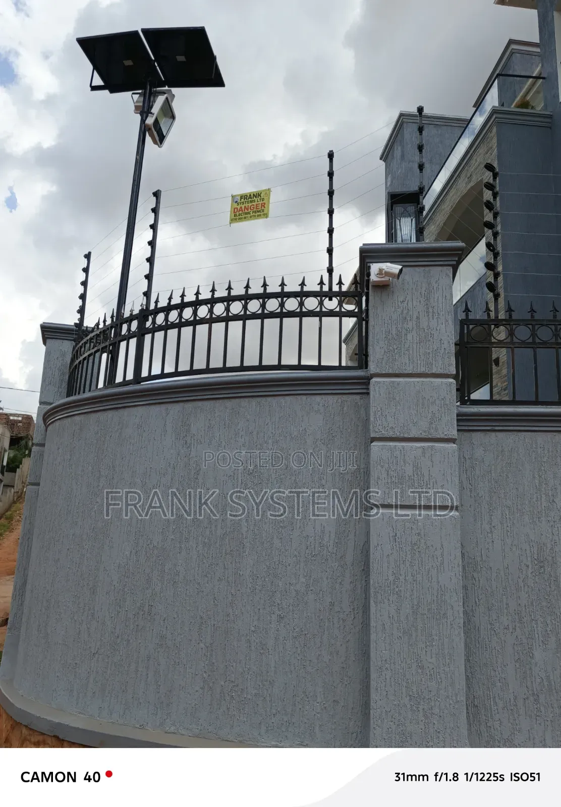 Electric Fence System Installation