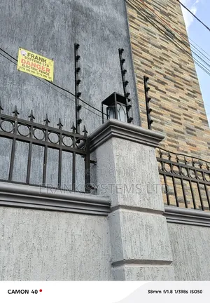 Electric Fence Installation on Residential